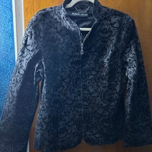 Pamela McCoy full zip dressy jacket M